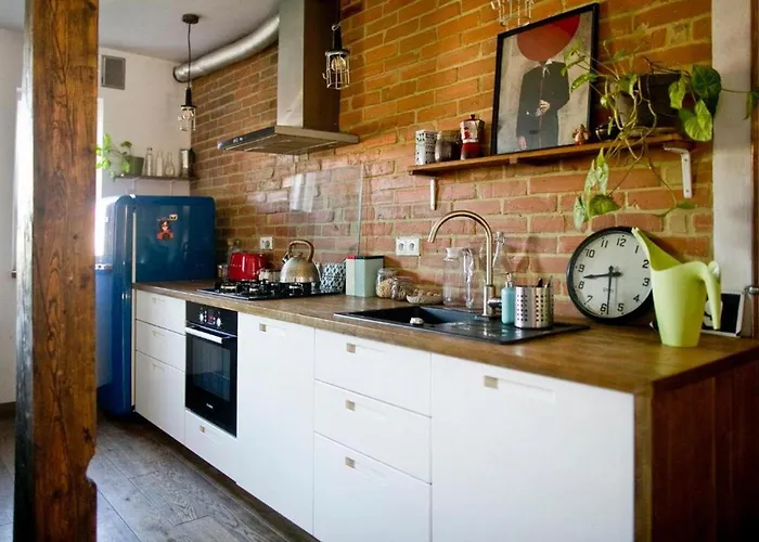 Stylowy, Przestronny 80m2 Na Zielonej Ulicy W Centrum Apartmán